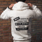 Its Stuck Hoodie White