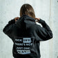 Not Just One Way Hoodie Black