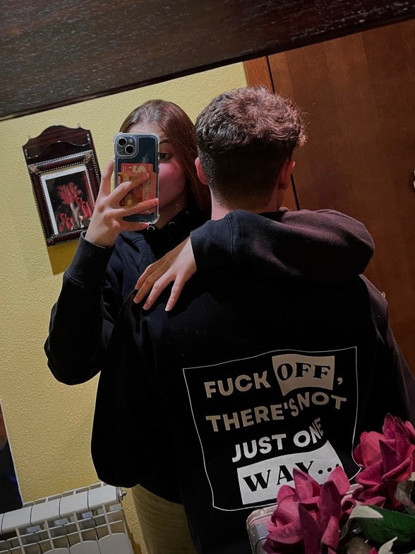 Not Just One Way Sweater Black