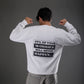 Never Happen Sweater White