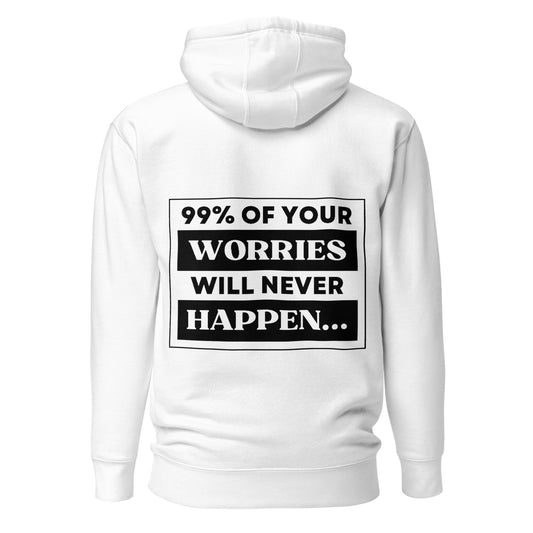 Never Happen Hoodie White