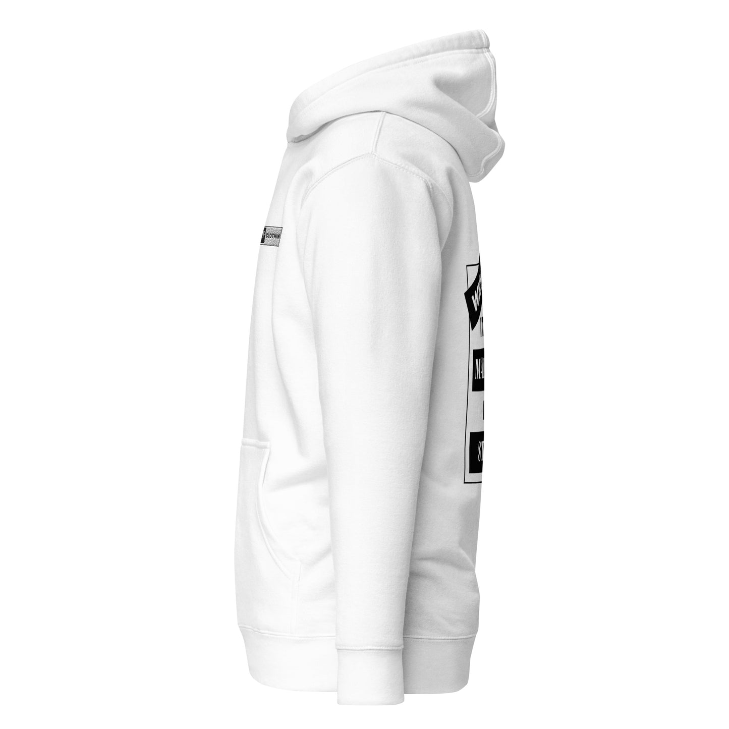 Its Stuck Hoodie White