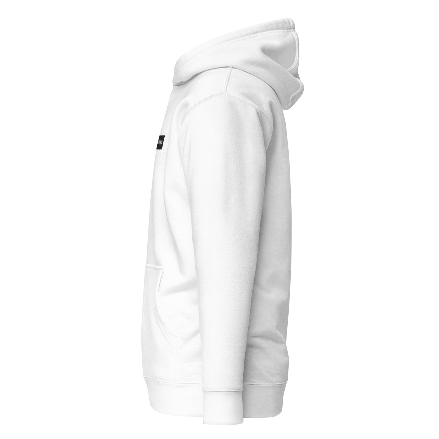 Box Logo Hoodie White