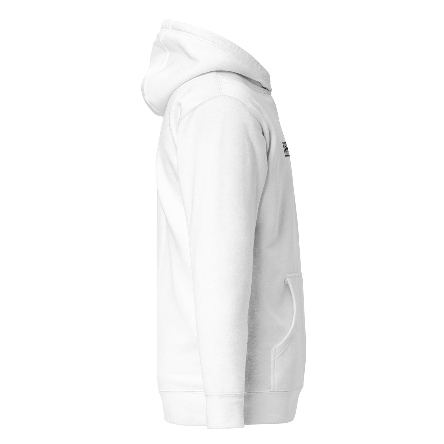 Box Logo Hoodie White