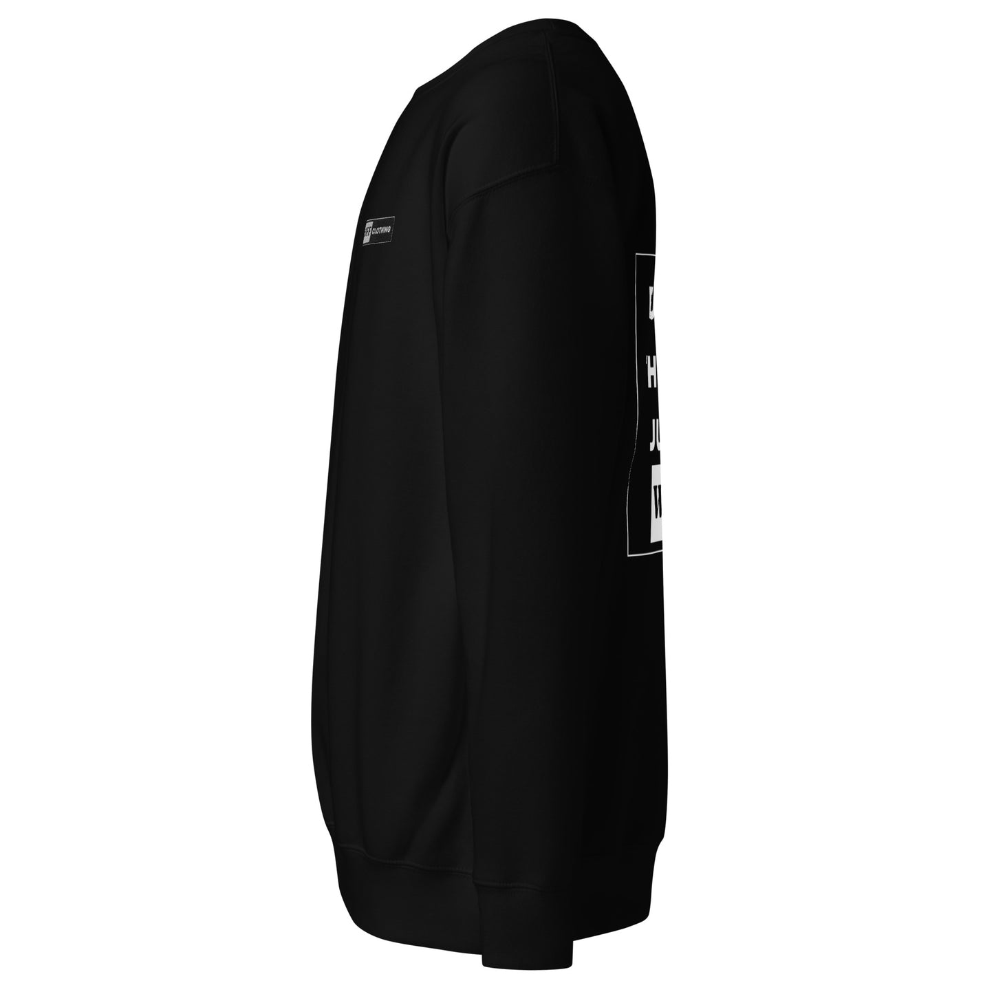Not Just One Way Sweater Black