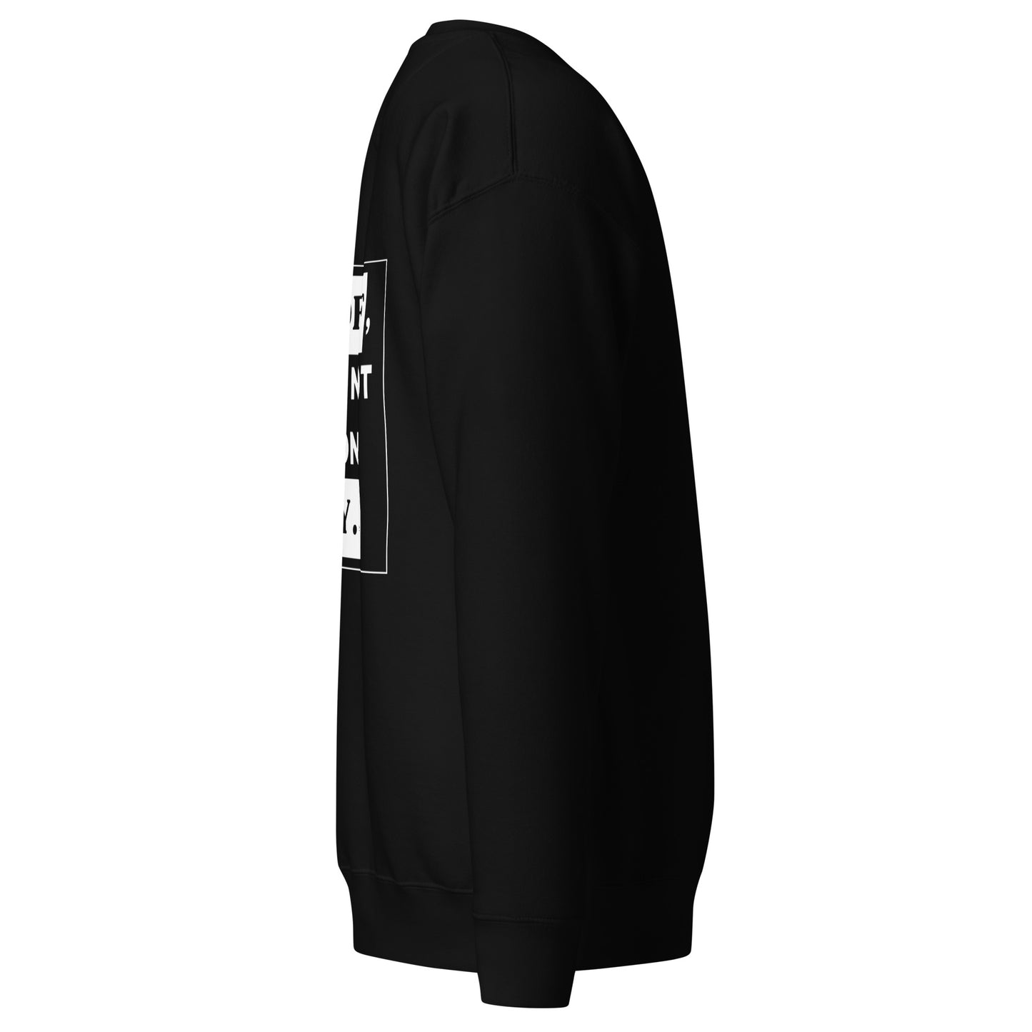 Not Just One Way Sweater Black