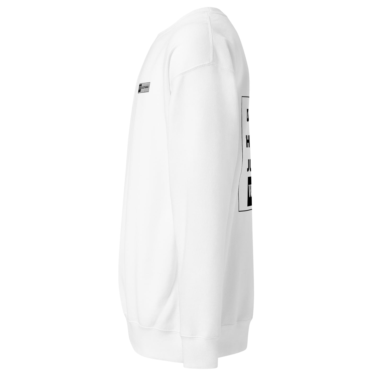 Not Just One Way Sweater White