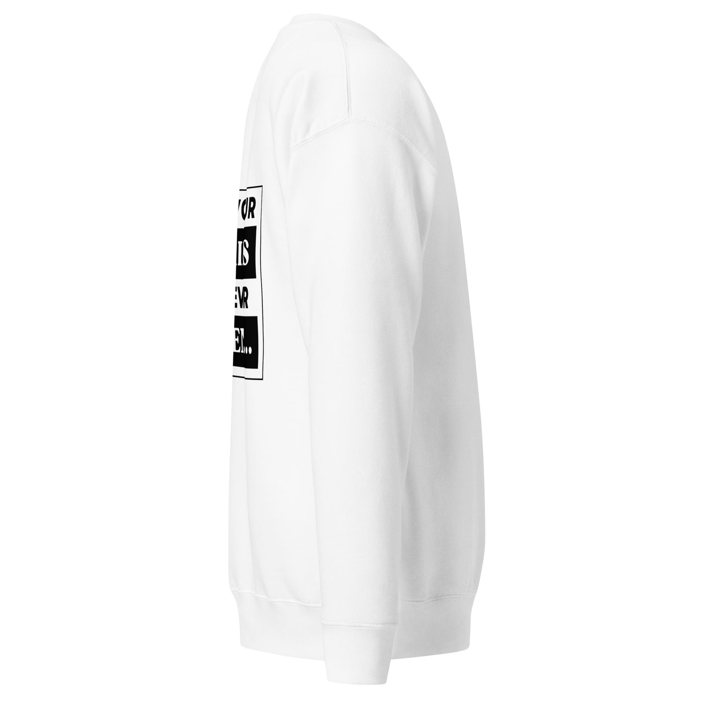 Never Happen Sweater White